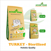 Сухой корм для кошек Acari Ciar A`Cat STERILIZED Turkey (индейка)