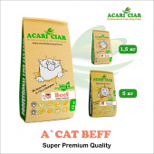 Сухой корм для кошек Acari Ciar A`Cat Beef (телятина)