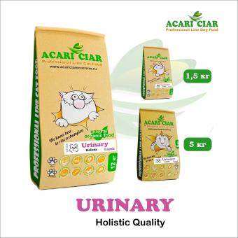 Сухой корм для кошек Acari Ciar A`Cat URINARY (ягненок)